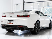 Load image into Gallery viewer, AWE Tuning 16-19 Chevy Camaro SS Resonated Cat-Back Exhaust -Track Edition (Quad Diamond Black Tips) AWE Tuning