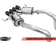 Load image into Gallery viewer, AWE Tuning 14-19 Chevy Corvette C7 Z06/ZR1 Touring Edition Axle-Back Exhaust w/Black Tips - Black Ops Auto Works