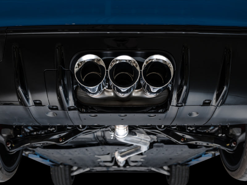 AWE Tuning 2023 Honda Civic Type R FL5 Touring Edition Exhaust w/ Triple Chrome Silver Tips AWE Tuning