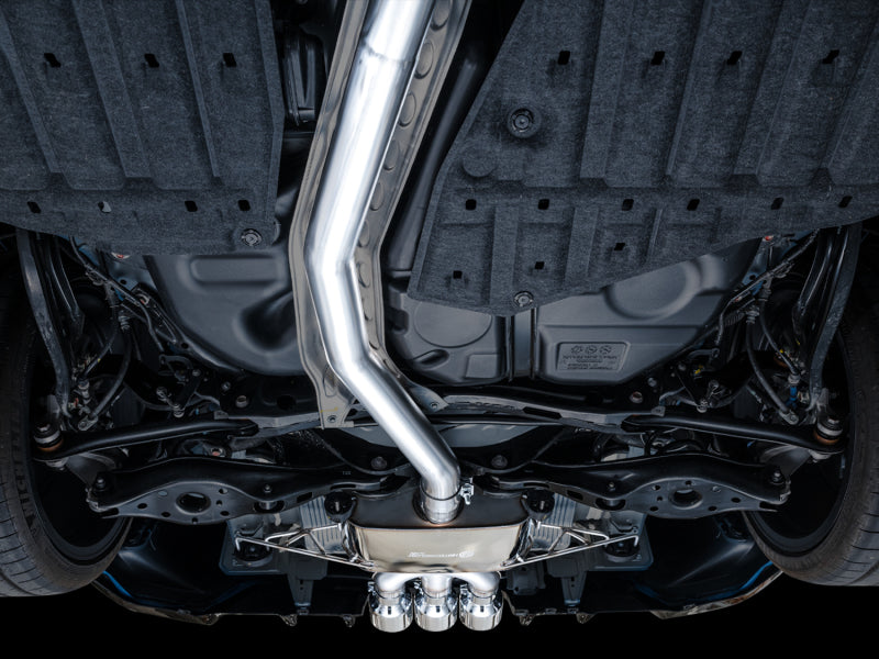 AWE Tuning 2023 Honda Civic Type R FL5 Touring Edition Exhaust w/ Triple Chrome Silver Tips AWE Tuning