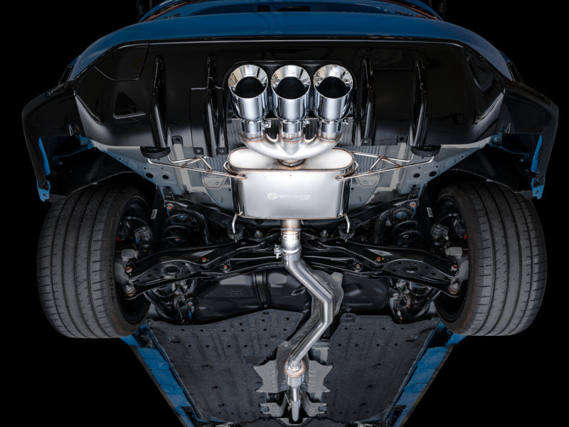 AWE Tuning 2023 Honda Civic Type R FL5 Touring Edition Exhaust w/ Triple Chrome Silver Tips AWE Tuning