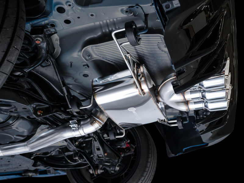 AWE Tuning 2023 Honda Civic Type R FL5 Touring Edition Exhaust w/ Triple Chrome Silver Tips AWE Tuning