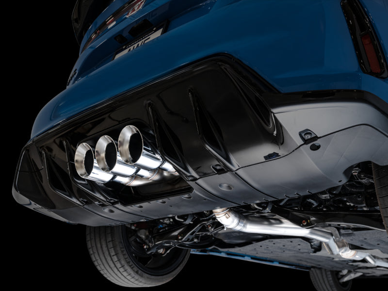 AWE Tuning 2023 Honda Civic Type R FL5 Touring Edition Exhaust w/ Triple Chrome Silver Tips AWE Tuning