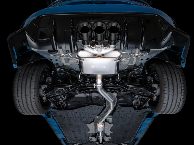 AWE Tuning 2023 Honda Civic Type R FL5 Touring Edition Exhaust w/ Triple Diamond Black Tips-Catback-AWE Tuning