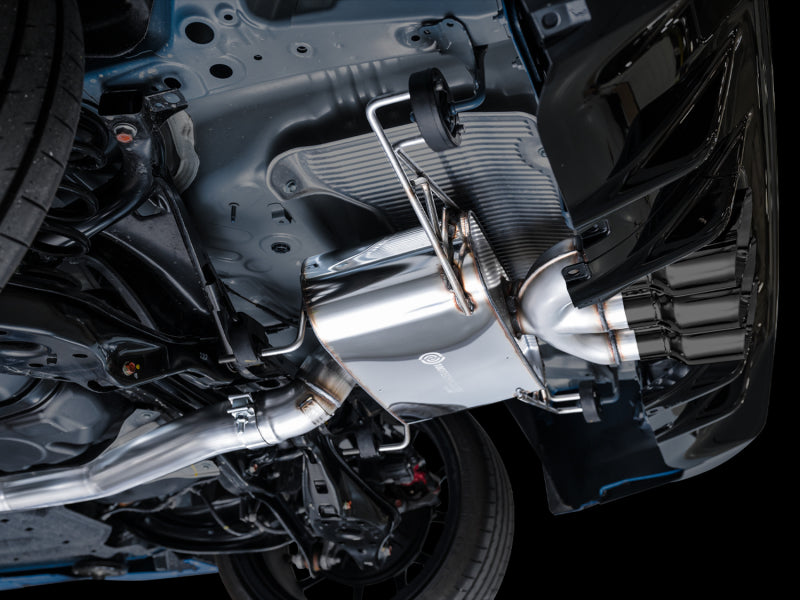 AWE Tuning 2023 Honda Civic Type R FL5 Touring Edition Exhaust w/ Triple Diamond Black Tips-Catback-AWE Tuning