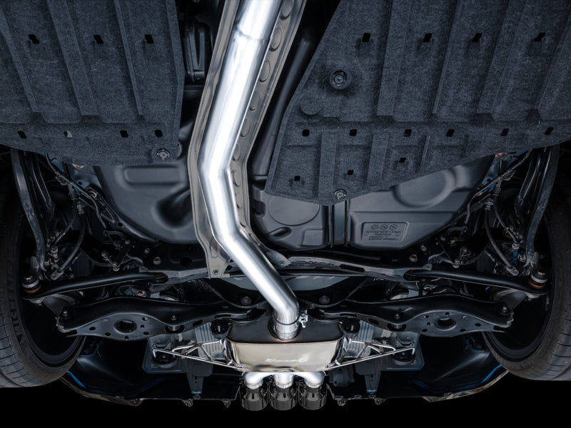 AWE Tuning 2023 Honda Civic Type R FL5 Touring Edition Exhaust w/ Triple Diamond Black Tips-Catback-AWE Tuning