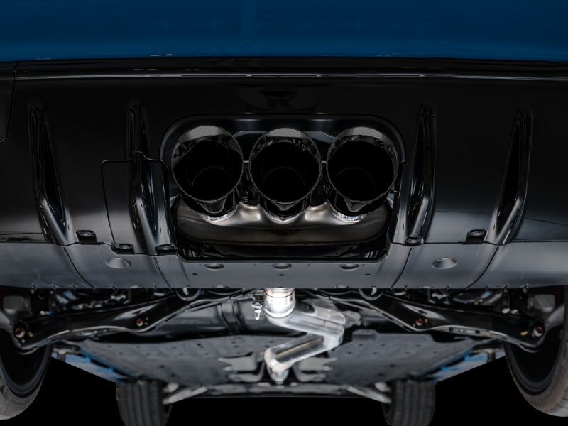 AWE Tuning 2023 Honda Civic Type R FL5 Touring Edition Exhaust w/ Triple Diamond Black Tips-Catback-AWE Tuning