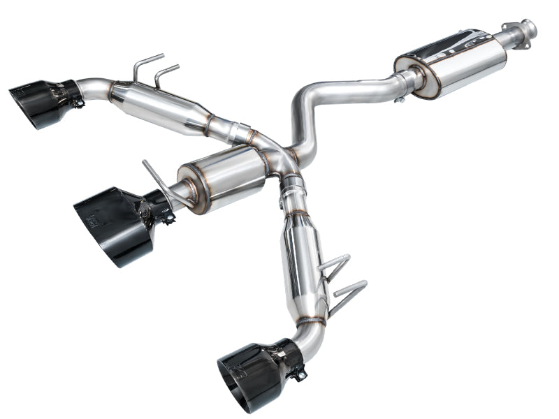 AWE Tuning 2023+ Toyota GR Corolla Touring Edition Exhaust - Diamond Black Tips-AWE Tuning-Catback