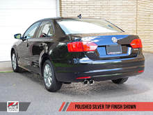 Load image into Gallery viewer, AWE Tuning Mk6 Jetta 2.5L Track Edition Exhaust - Polished Silver Tips - Black Ops Auto Works