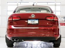 Load image into Gallery viewer, AWE Tuning 09-14 Volkswagen Jetta Mk6 1.4T Track Edition Exhaust - Chrome Silver Tips - Black Ops Auto Works