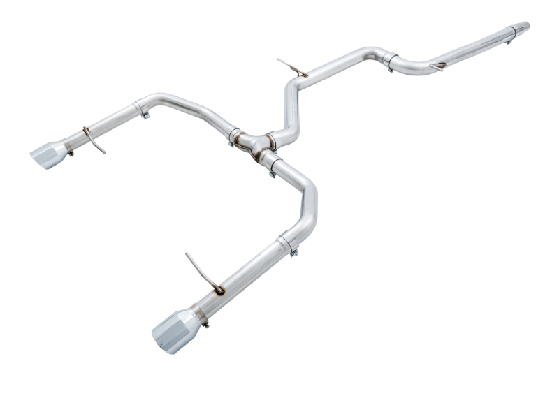 AWE Tuning 18-21 Volkswagen Jetta GLI Mk7 Track Edition Exhaust - Chrome Silver Tips (Fits OEM DP) - Black Ops Auto Works