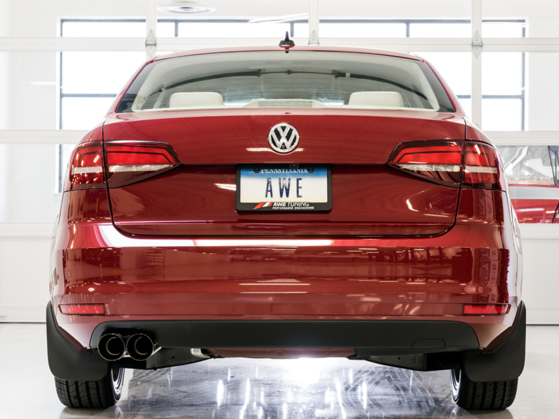 AWE Tuning 09-14 Volkswagen Jetta Mk6 1.4T Track Edition Exhaust - Diamond Black Tips - Black Ops Auto Works