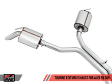 Load image into Gallery viewer, AWE Tuning Audi B9 SQ5 Non-Resonated Touring Edition Cat-Back Exhaust - No Tips (Turn Downs) - Black Ops Auto Works