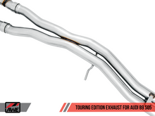 Load image into Gallery viewer, AWE Tuning Audi B9 SQ5 Non-Resonated Touring Edition Cat-Back Exhaust - No Tips (Turn Downs) - Black Ops Auto Works
