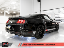 Load image into Gallery viewer, AWE Tuning S550 Mustang GT Cat-back Exhaust - Track Edition (Chrome Silver Tips) - Black Ops Auto Works