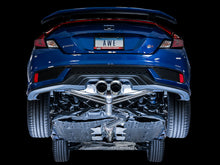 Load image into Gallery viewer, AWE Tuning 2016+ Honda Civic Si Track Edition Exhaust w/Front Pipe &amp; Dual Chrome Silver Tips AWE Tuning