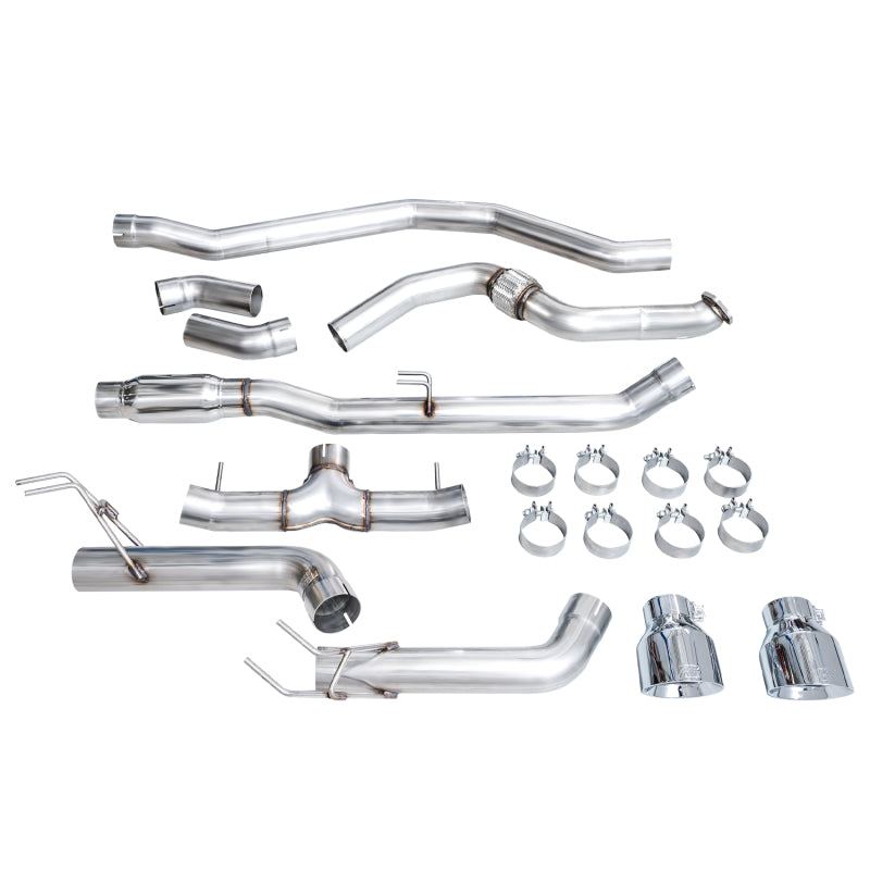 AWE Tuning 22+ Honda Civic Si/Acura Integra Track Edition Catback Exhaust - Dual Chrome Silver Tips-Catback-AWE Tuning-810098809658-