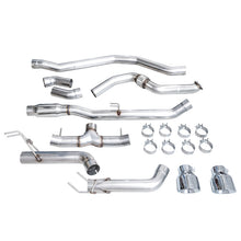Load image into Gallery viewer, AWE Tuning 22+ Honda Civic Si/Acura Integra Track Edition Catback Exhaust - Dual Chrome Silver Tips-Catback-AWE Tuning-810098809658-