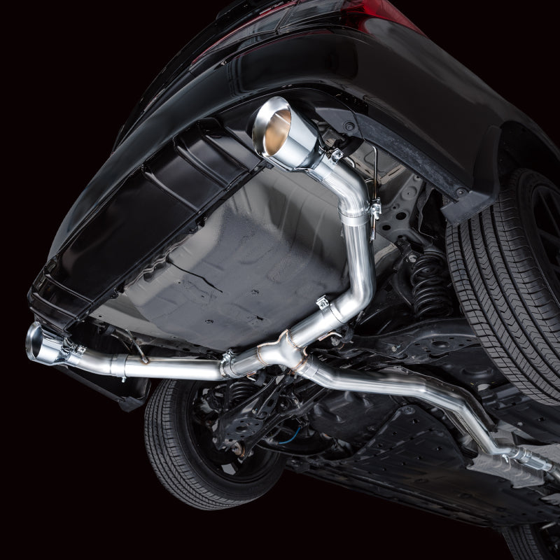 AWE Tuning 22+ Honda Civic Si/Acura Integra Track Edition Catback Exhaust - Dual Chrome Silver Tips-Catback-AWE Tuning-810098809658-