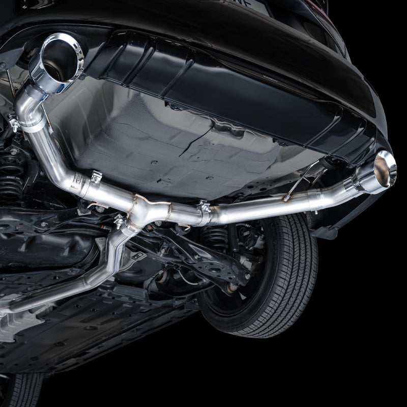 AWE Tuning 22+ Honda Civic Si/Acura Integra Track Edition Catback Exhaust - Dual Chrome Silver Tips-Catback-AWE Tuning-810098809658-