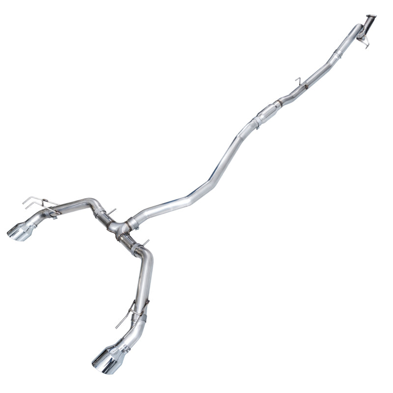 AWE Tuning 22+ Honda Civic Si/Acura Integra Track Edition Catback Exhaust - Dual Chrome Silver Tips-Catback-AWE Tuning-810098809658-