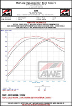 Load image into Gallery viewer, AWE 2023 Nissan Z RZ34 RWD Track Edition Catback Exhaust System w/ Chrome Silver Tips-Catback-AWE Tuning-810098809849-