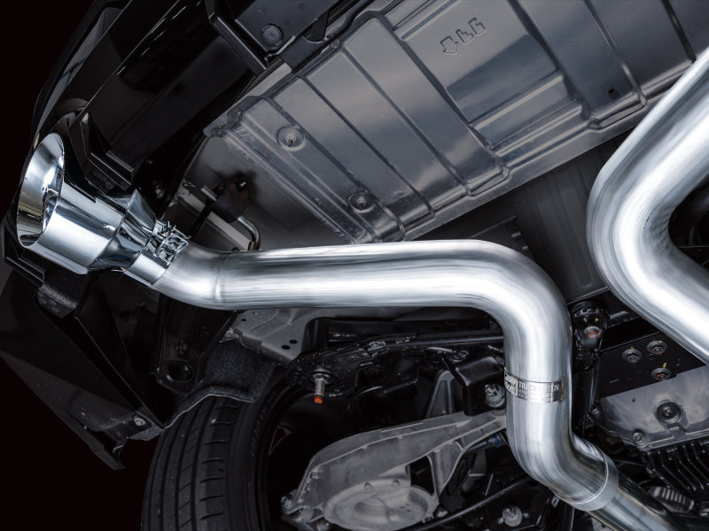 AWE 2023 Nissan Z RZ34 RWD Track Edition Catback Exhaust System w/ Chrome Silver Tips-Catback-AWE Tuning-810098809849-