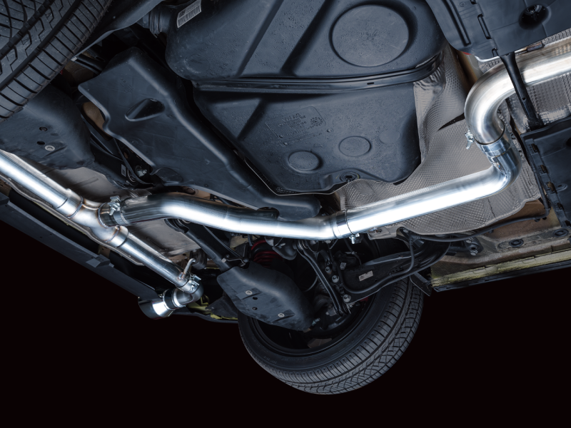 AWE 2022 VW GTI MK8  Track Edition Exhaust - Chrome Silver Tips - Black Ops Auto Works