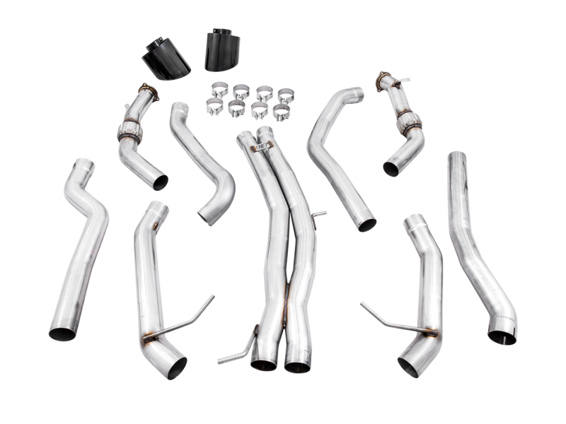 AWE Tuning Audi B9 RS5 Track Edition Exhaust w/ Diamond Black RS Tips - Black Ops Auto Works