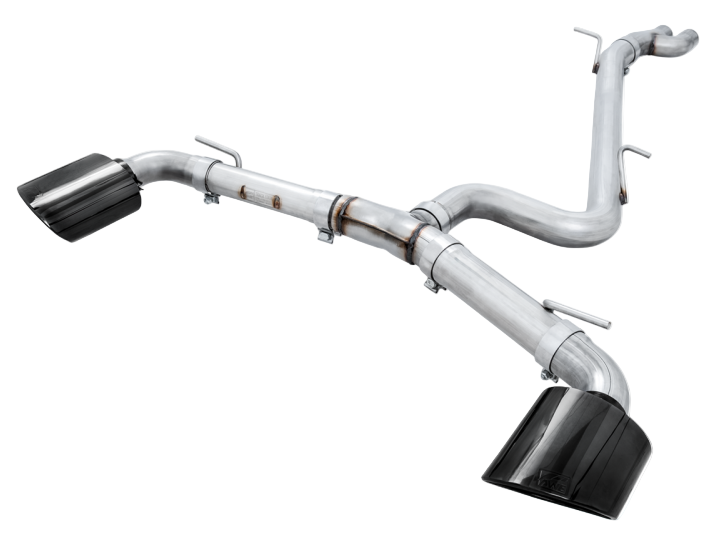AWE Tuning 18-19 Audi TT RS 8S/RK3 2.5L Turbo Track Edition Exhaust - Diamond Black RS-Style Tips - Black Ops Auto Works