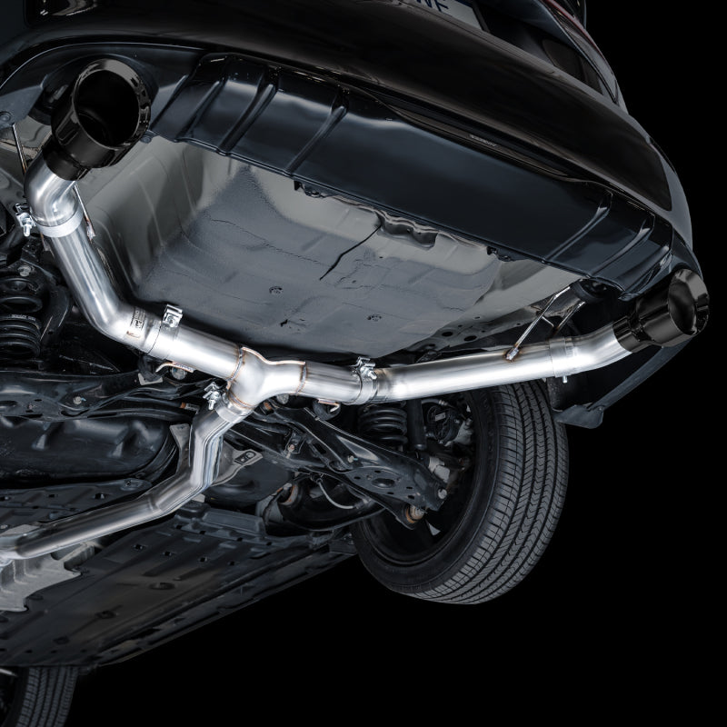 AWE Tuning 22+ Honda Civic Si/Acura Integra Track Edition Catback Exhaust - Dual Diamond Black Tips-Catback-AWE Tuning-810098809665-