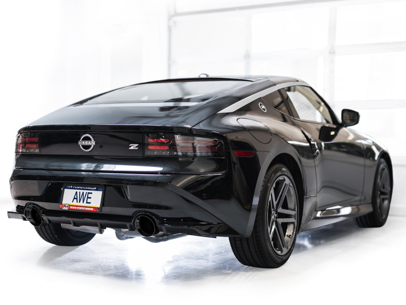 AWE 2023 Nissan Z RZ34 RWD Track Edition Catback Exhaust System w/ Diamond Black Tips-Catback-AWE Tuning-810098809856-