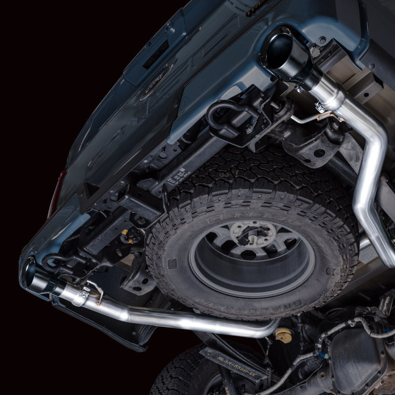 AWE Tuning 2021+ Ford F-150 Tremor (w/ Bumper Cutouts) 0FG Non-Resonated Catback -Diamond Black Tips-Catback-AWE Tuning-810098809917-