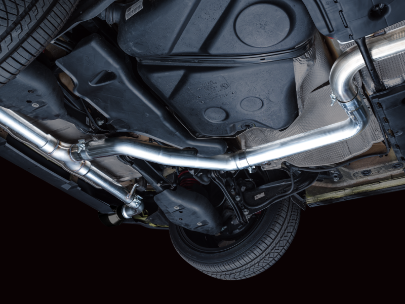 AWE 2022 VW GTI MK8  Track Edition Exhaust - Diamond Black Tips - Black Ops Auto Works