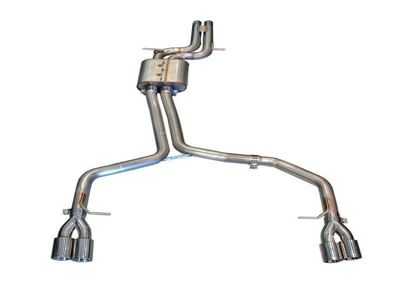 AWE Tuning Audi B8 S5 4.2L Track Edition Exhaust System - Polished Silver Tips - Black Ops Auto Works