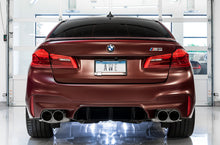 Load image into Gallery viewer, AWE Tuning 18-19 BMW M5 (F90) 4.4T AWD Cat-back Exhaust - Track Edition (Chrome Silver Tips)-Catback-AWE Tuning