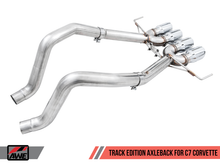 Load image into Gallery viewer, AWE Tuning 14-19 Chevy Corvette C7 Z06/ZR1 (w/o AFM) Track Edition Axle-Back Exhaust w/Chrome Tips - Black Ops Auto Works