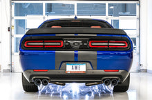 Load image into Gallery viewer, AWE Tuning 2017+ Challenger 5.7L Touring Edition Exhaust - Non-Resonated - Chrome Silver Quad Tips-Catback-AWE Tuning