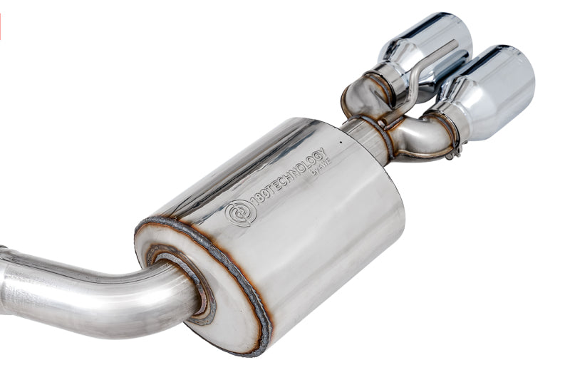 AWE Tuning 2017+ Challenger 5.7L Touring Edition Exhaust - Non-Resonated - Chrome Silver Quad Tips-Catback-AWE Tuning