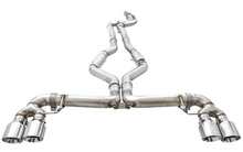 Load image into Gallery viewer, AWE Tuning 2019+ BMW M340i (G20) Track Edition Exhaust - Quad Chrome Silver Tips AWE3020-42078