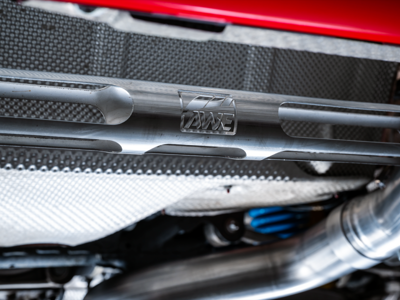 AWE Tuning BMW F8X M3/M4 Track Edition Catback Exhaust - Chrome Silver Tips - Black Ops Auto Works