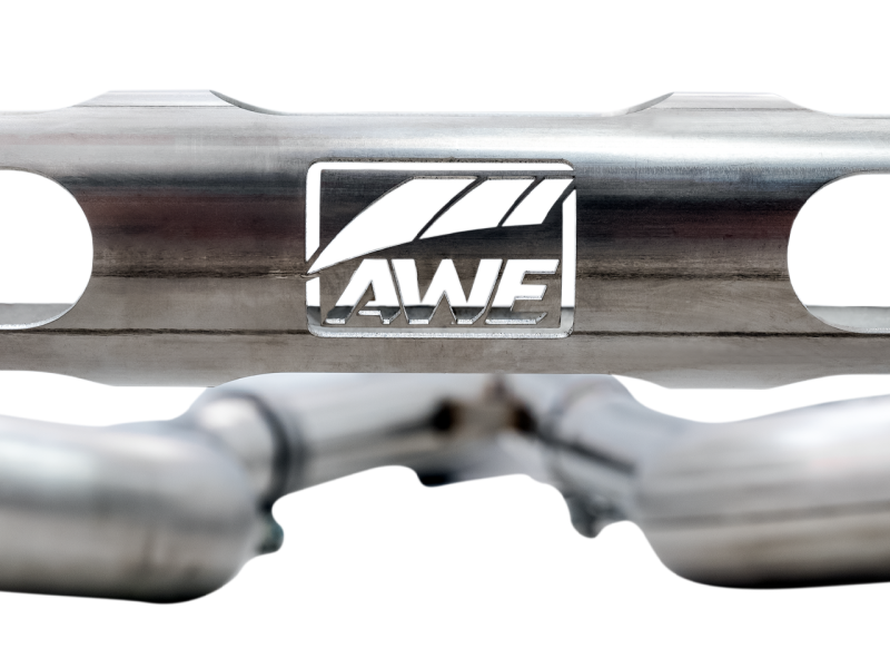 AWE Tuning BMW F8X M3/M4 Track Edition Catback Exhaust - Chrome Silver Tips - Black Ops Auto Works