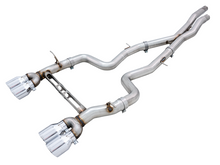 Load image into Gallery viewer, AWE Tuning BMW F8X M3/M4 Track Edition Catback Exhaust - Chrome Silver Tips - Black Ops Auto Works