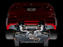Load image into Gallery viewer, AWE Tuning BMW F8X M3/M4 Track Edition Catback Exhaust - Chrome Silver Tips - Black Ops Auto Works