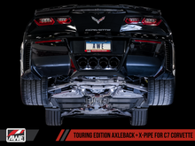 Load image into Gallery viewer, AWE Tuning 14-19 Chevy Corvette C7 Z06/ZR1 Track Edition Axle-Back Exhaust w/Black Tips - Black Ops Auto Works