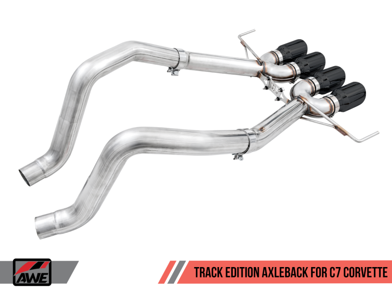 AWE Tuning 14-19 Chevy Corvette C7 Z06/ZR1 Track Edition Axle-Back Exhaust w/Black Tips - Black Ops Auto Works