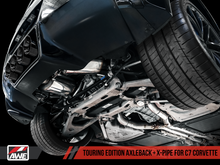 Load image into Gallery viewer, AWE Tuning 14-19 Chevy Corvette C7 Z06/ZR1 Track Edition Axle-Back Exhaust w/Black Tips - Black Ops Auto Works