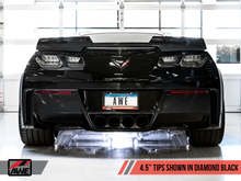Load image into Gallery viewer, AWE Tuning 14-19 Chevy Corvette C7 Z06/ZR1 Track Edition Axle-Back Exhaust w/Black Tips - Black Ops Auto Works
