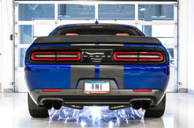 Load image into Gallery viewer, AWE Tuning 2017+ Challenger 5.7 Touring Edition Exhaust - Non-Resonated - Diamond Black Quad Tips-Catback-AWE Tuning