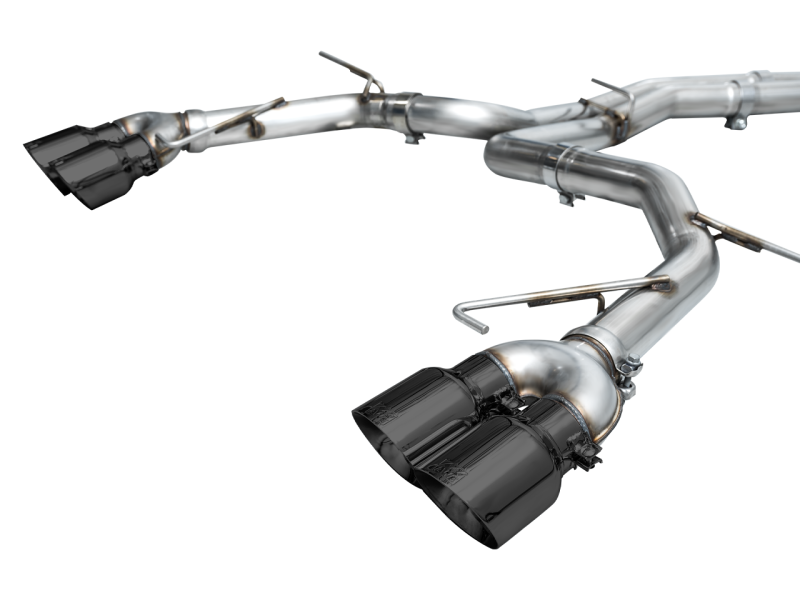 AWE Tuning 19-23 Audi C8 S6/S7 2.9T V6 AWD Track Edition Exhaust - Diamond Black Tips - Black Ops Auto Works